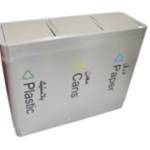 STAINLESS STEEL WITH SWING TOP 180L