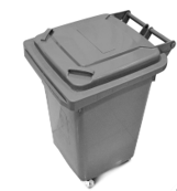 Plastic Garbage Bin | 70LTR