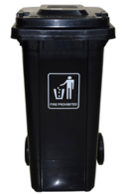 120 L PLASTIC BIN