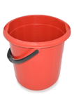Plastic Bucket | 10 LTR | RED