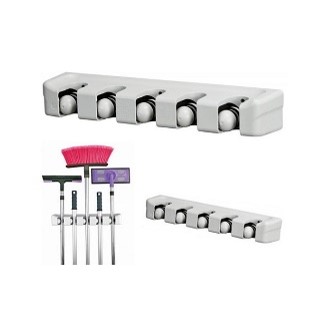 Wall-Mounted Pole Holder