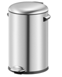 Stainless Steel Soft Closing bin with Pedal | 30 LTR