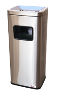 Stainless Steel Ashtray Bin | 30 LTR | 30 x 25 x 69 cm