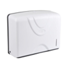 C-Fold Tissue Dispenser| WHITE/black