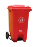 120 L PLASTIC BIN/ PEDAL